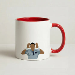 Neymar - Football Coffee Red Mug