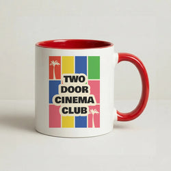 Two Door Cinema Club - Festival Coffee Red Mug