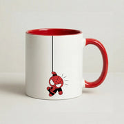 Gray Hanging Spider Hero Mug 6