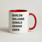 Take Band Members Names Mug 6