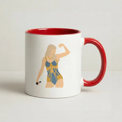 The Man - Taylor Coffee Red Mug