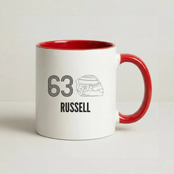 Russell Helmet 2026 Coffee Red Mug