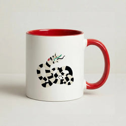 Sandworm - Beetle Halloween Coffee Red Mug