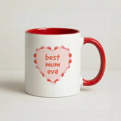 Best Mum Eva Coffee Red Mug