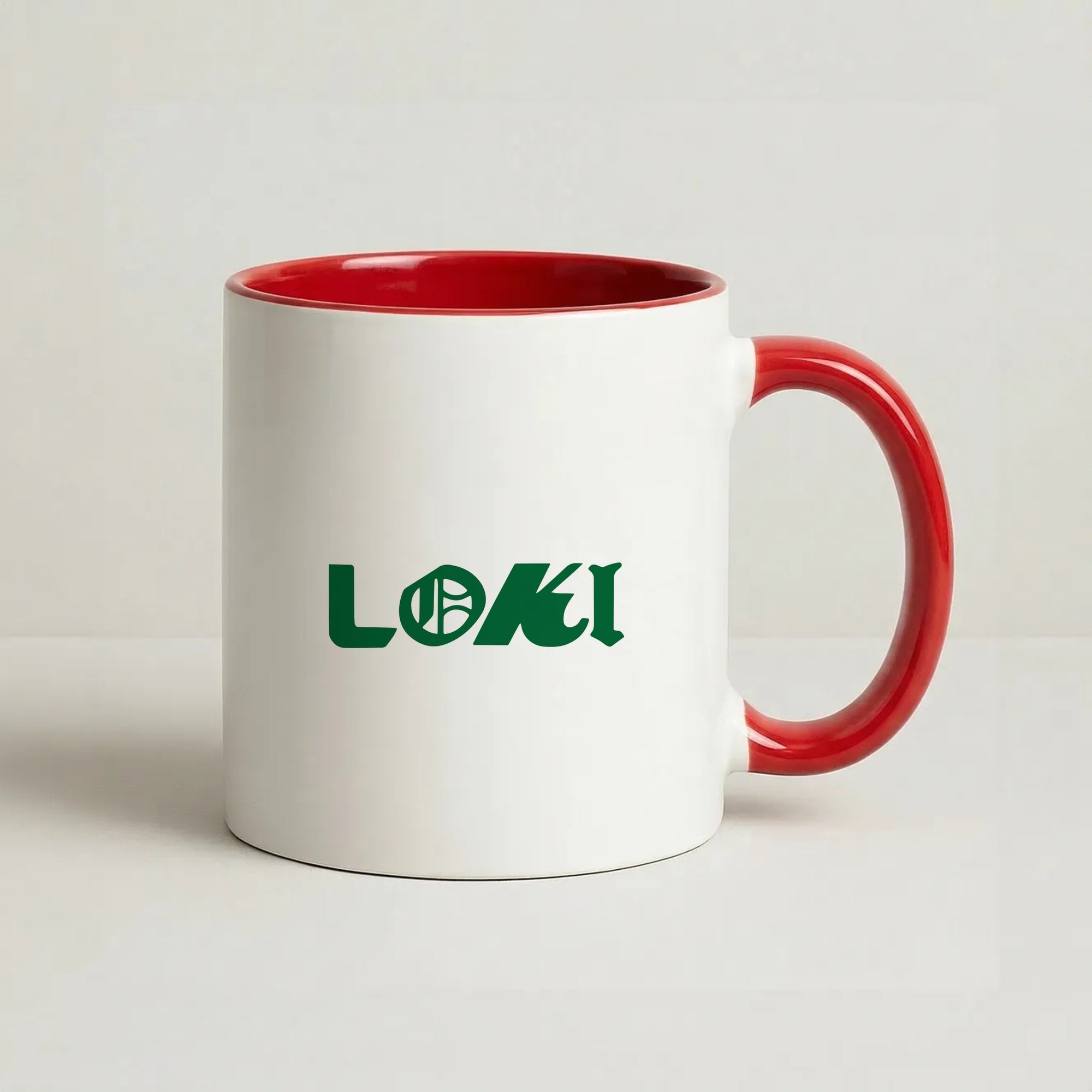 Logo Coffee Red Mug