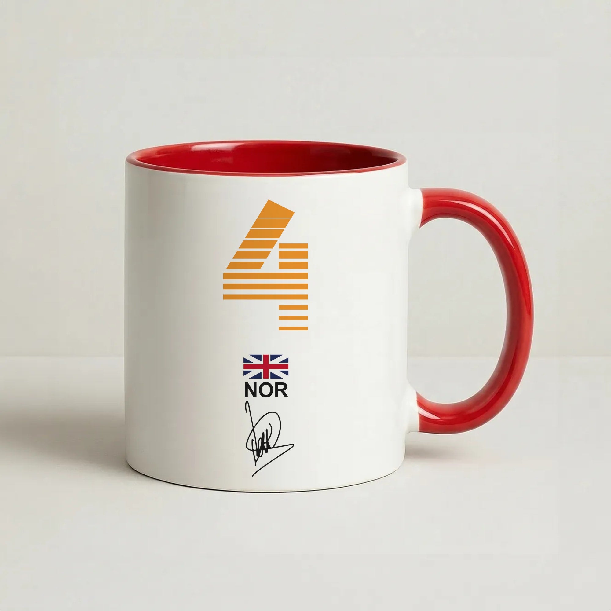 Norris - F1 Coffee Red Mug