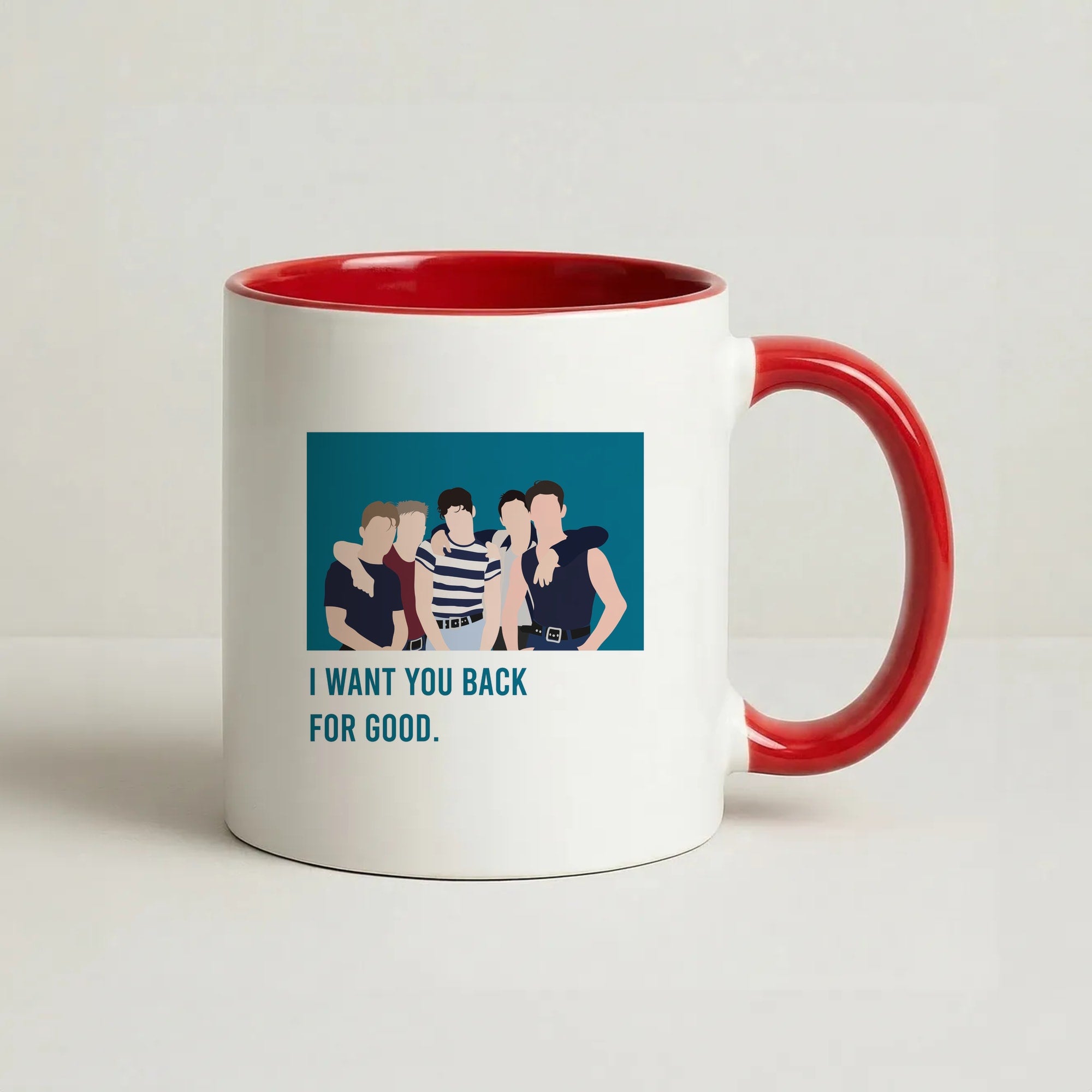 I Want You Back Coffee Red Mug