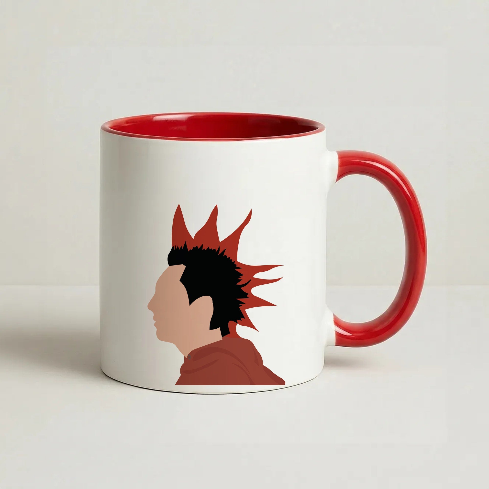 Hawk - C Kai Coffee Red Mug