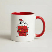Christmas Cartoon Beagle Mug 6