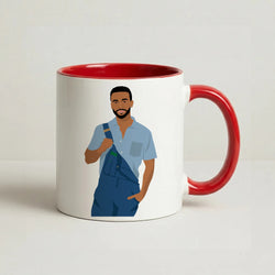 Aston Coffee Red Mug