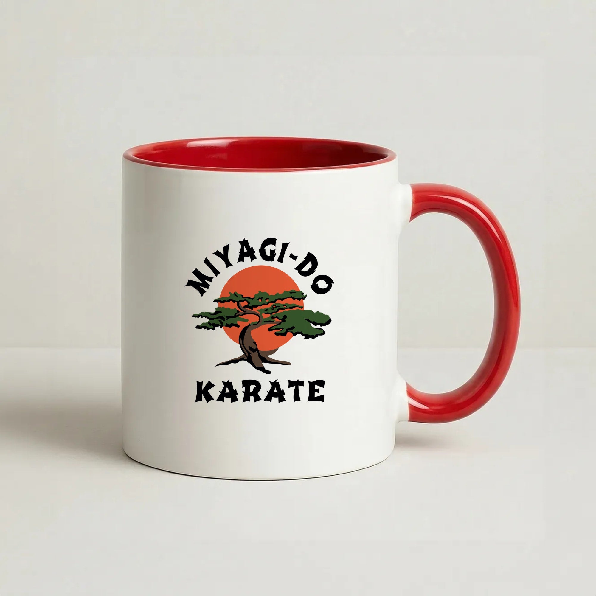Miyagi-do Karate - C Kai Coffee Red Mug