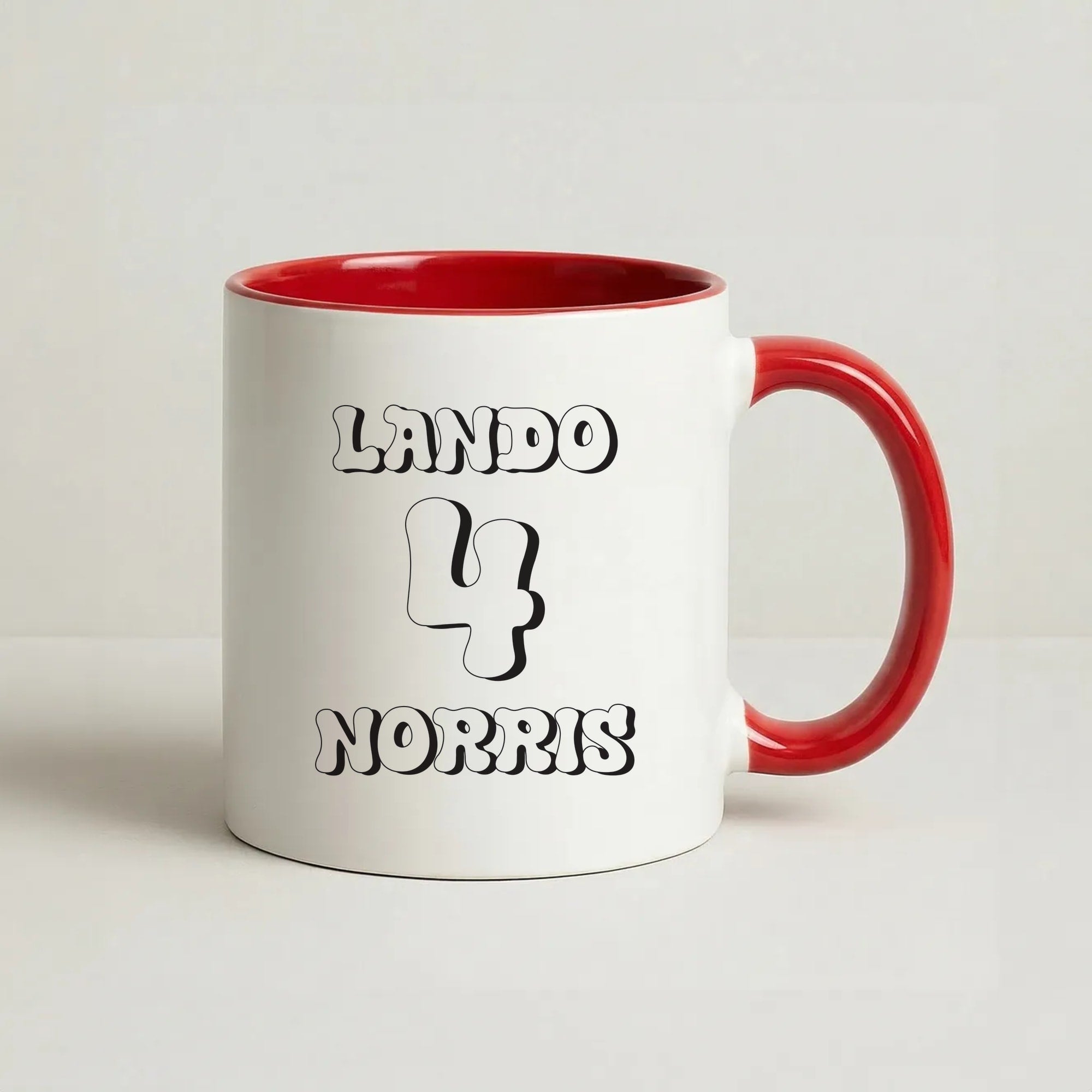 Lando 4 Coffee Red Mug