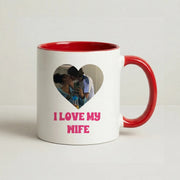 I Love My Wife - Personalised Couples Mug 6
