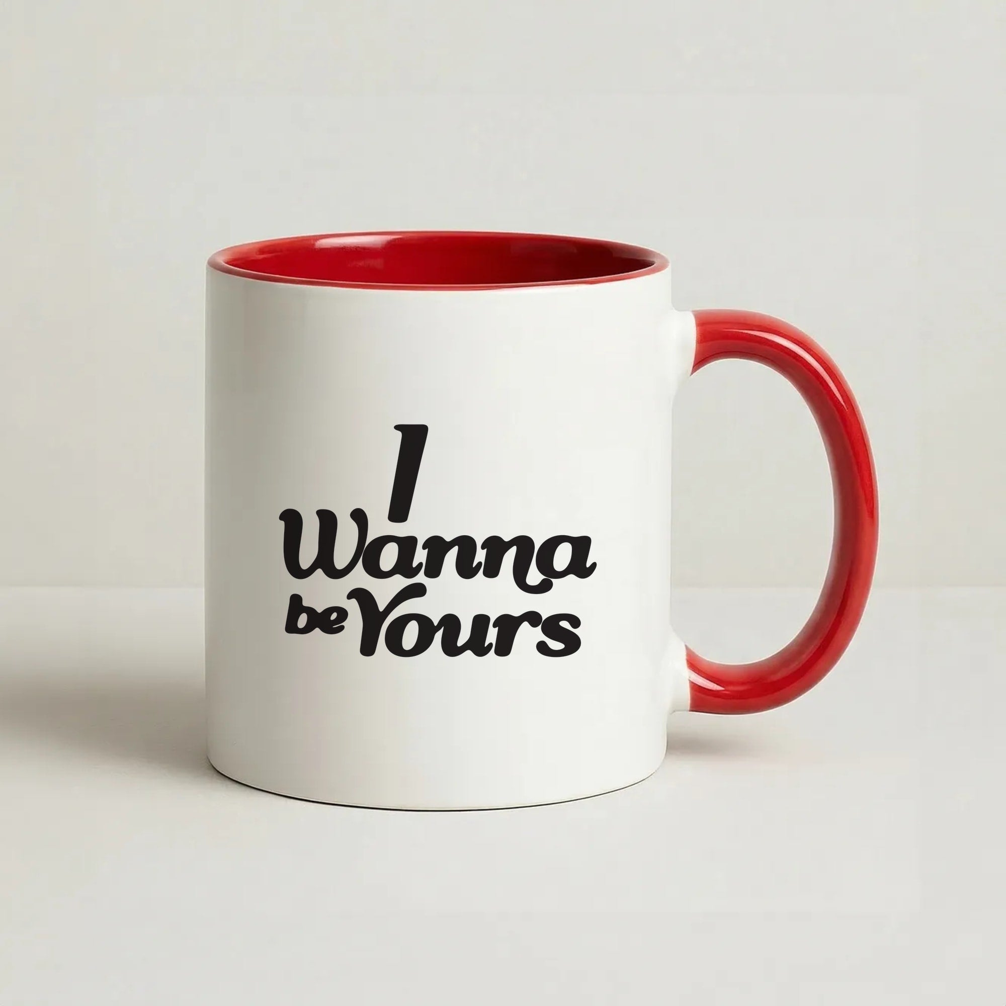 I Wanna Be Yours Coffee Red Mug