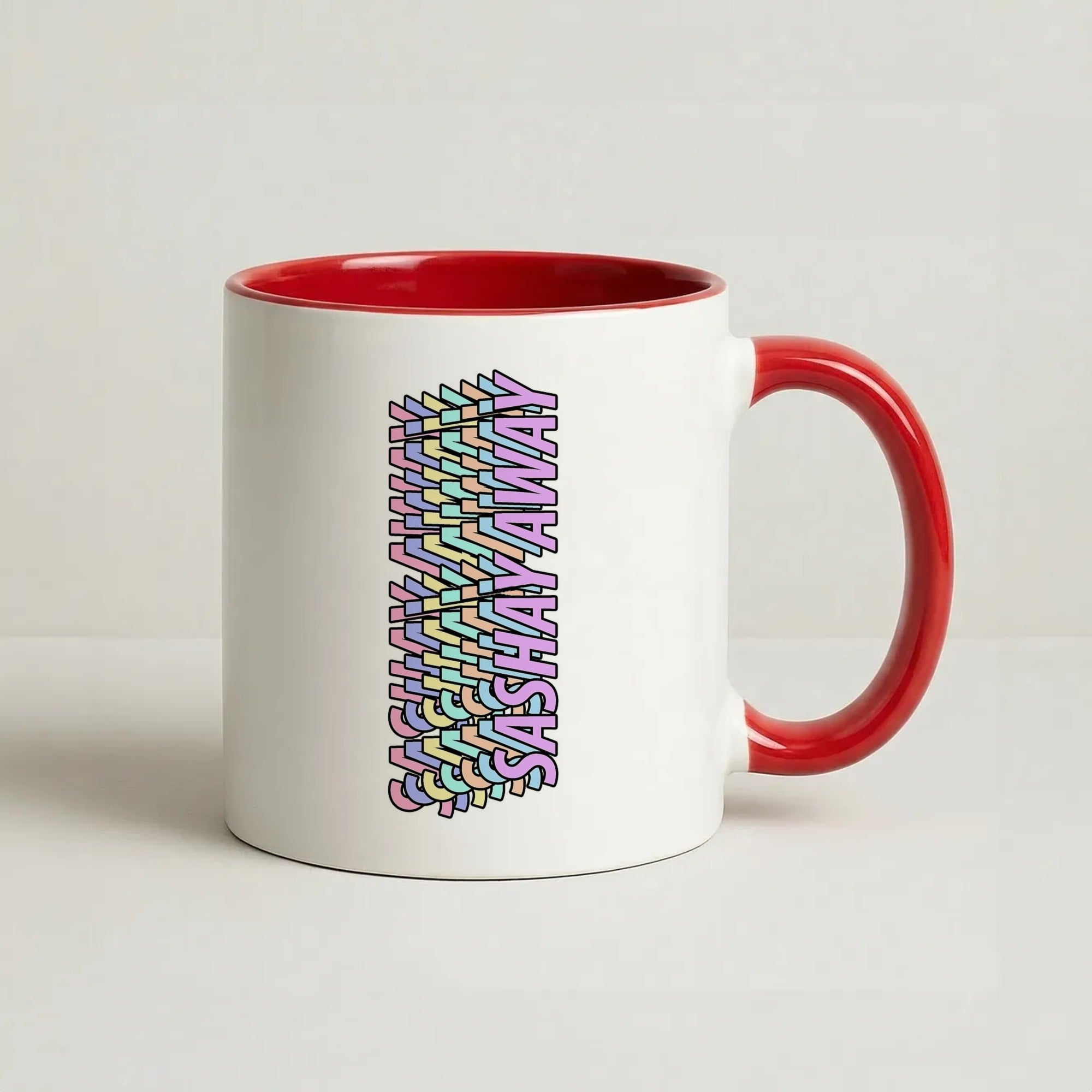 Sashay Away Retro - Drag Queen's Drag Race Coffee Red Mug