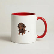 Brown - Dachshunds Mug 6