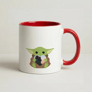 Baby Yoda - Personalised Couples Mug 6