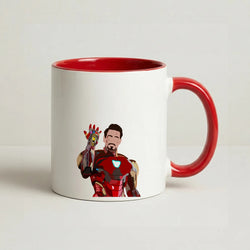 Iron Man Coffee Red Mug
