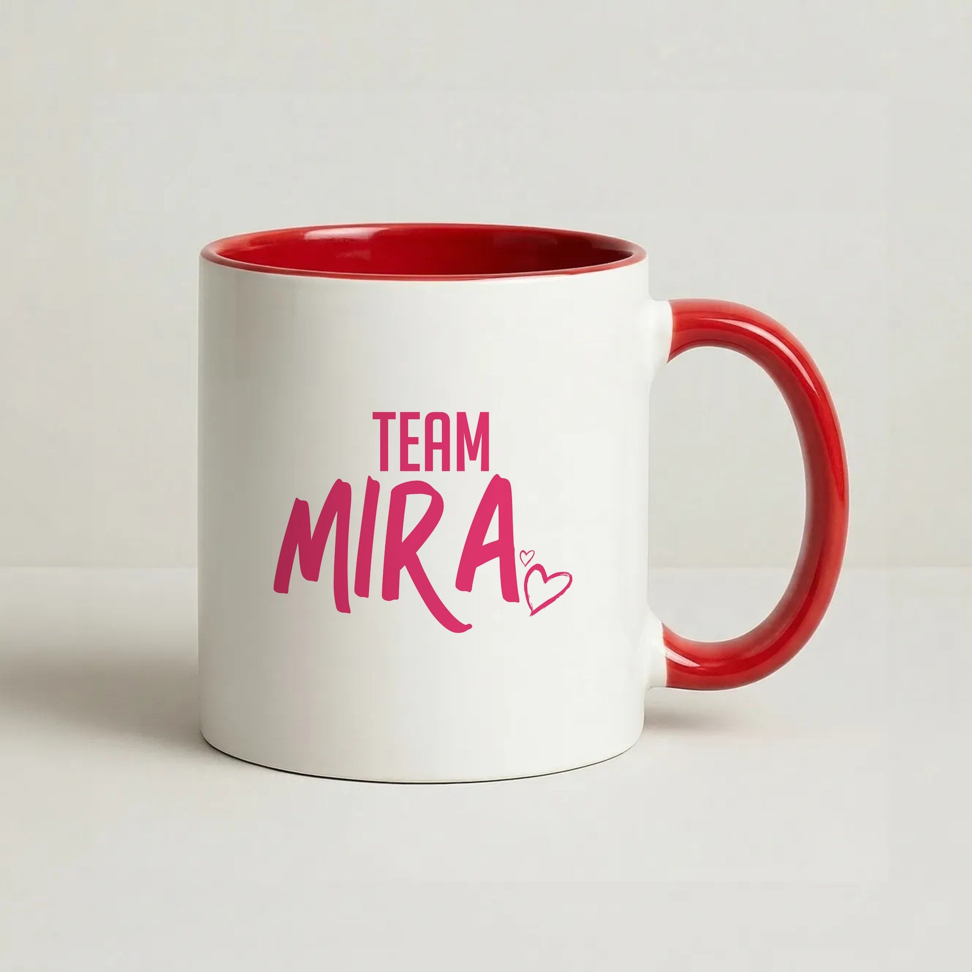 Team Mira Coffee Red Mug