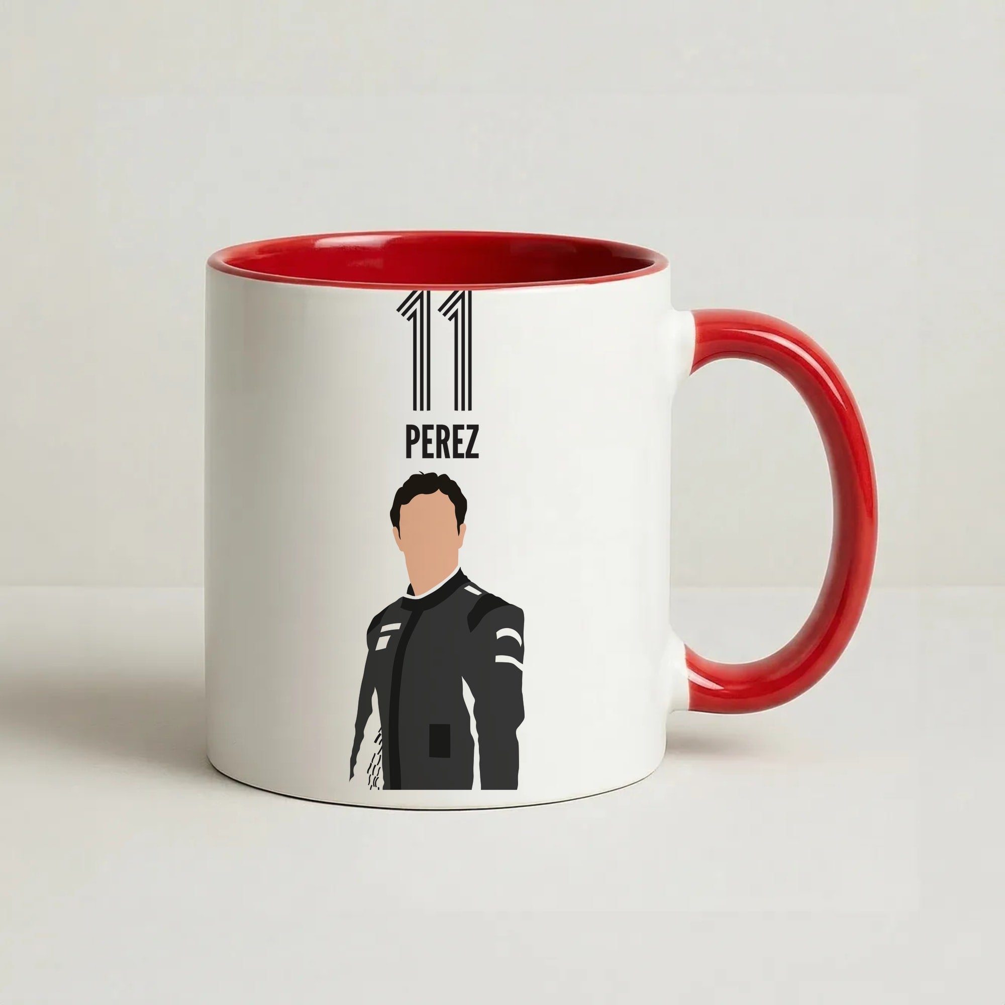 Perez 2026 Coffee Red Mug