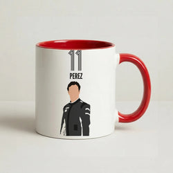 Perez 2026 Coffee Red Mug