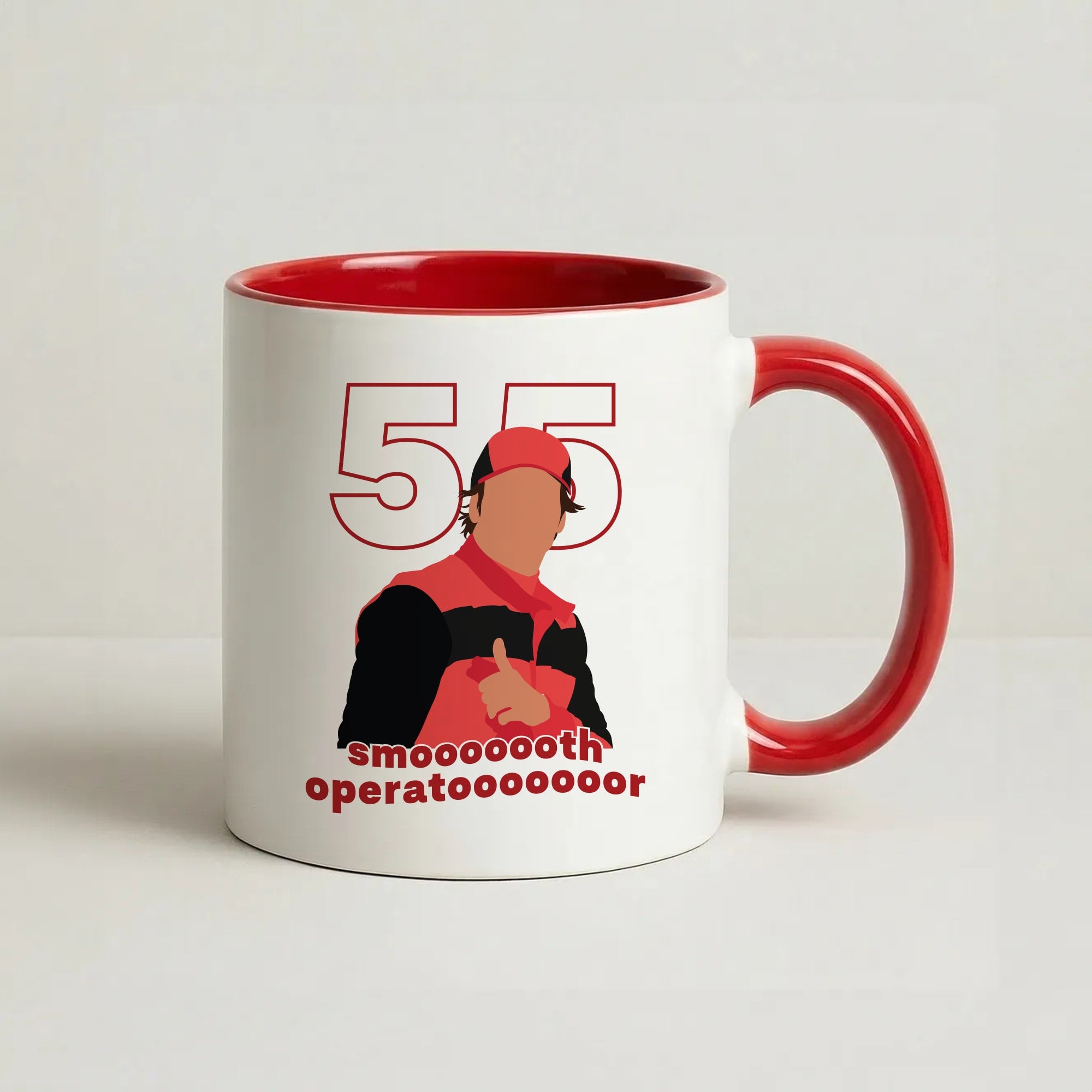 Smooth Operator Coffee Red Mug