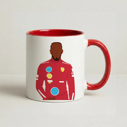 Hamilton In Red Coffee Red Mug