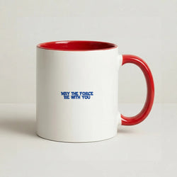 May The Force Be With You Coffee Red Mug