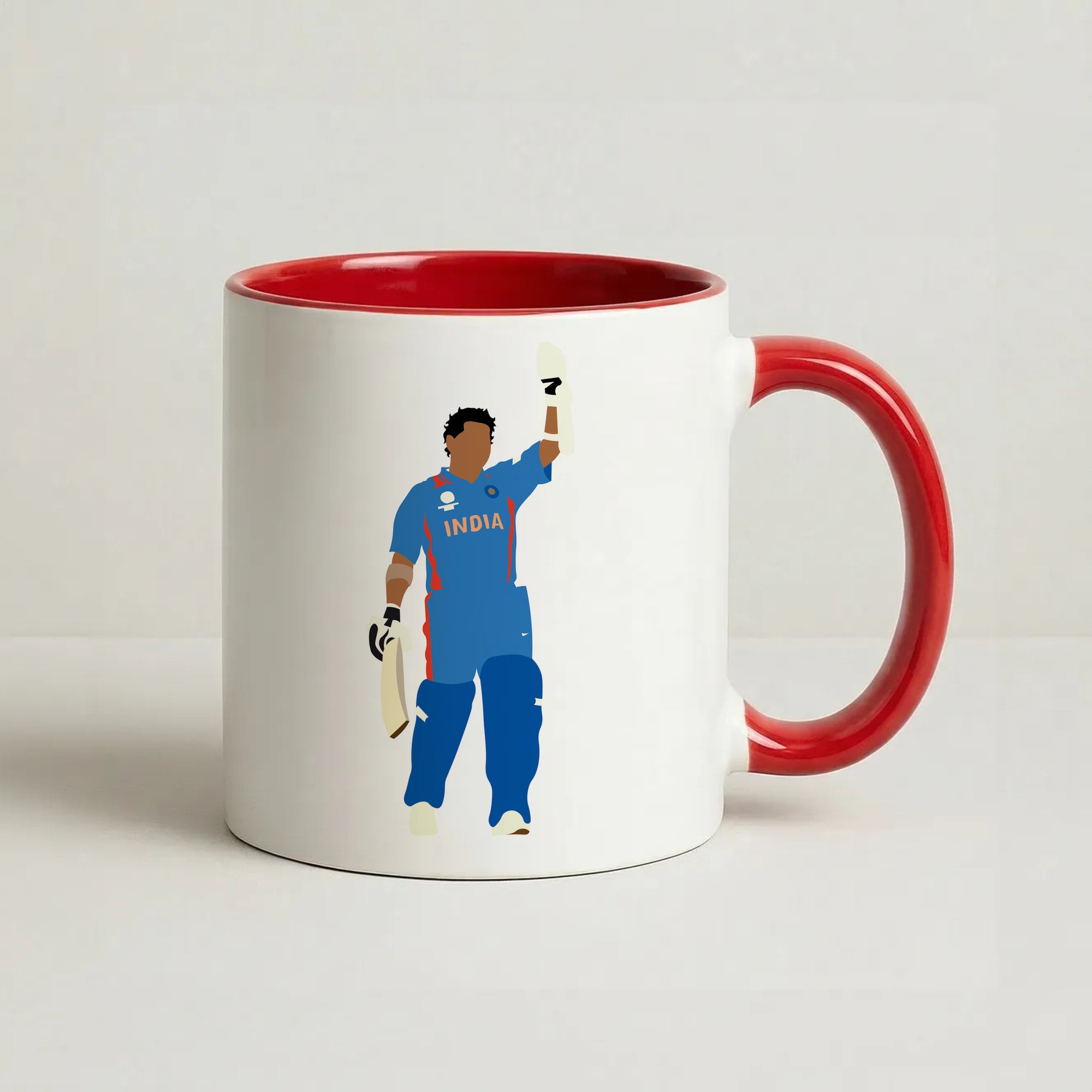 Tendulkar - Cricket Coffee Red Mug