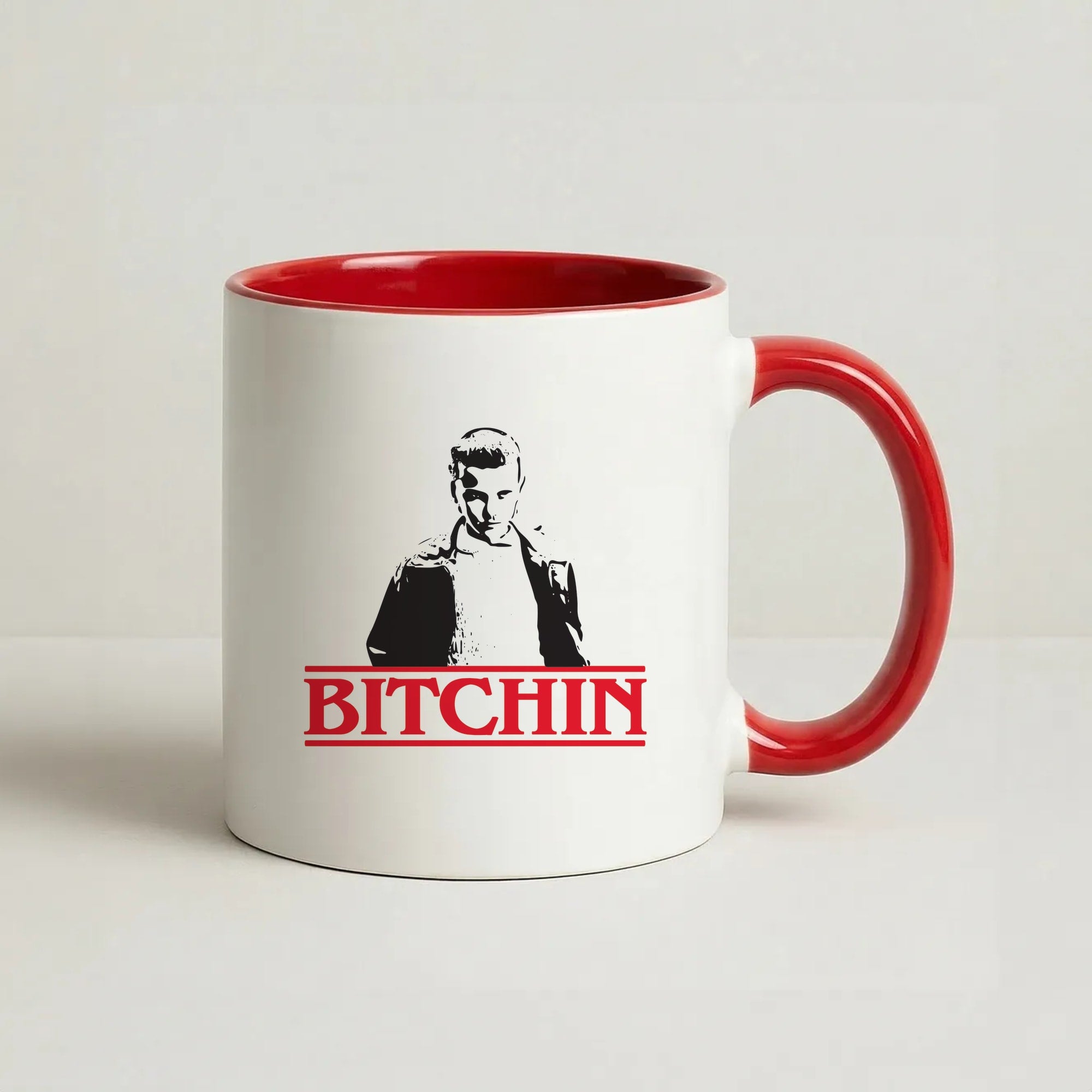 Eleven Bitchin' Coffee Red Mug