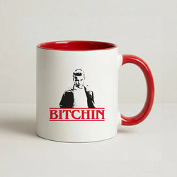 Eleven Bitchin' Coffee Red Mug