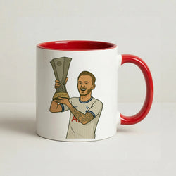 Maddison's Trophy Lift Coffee Red Mug