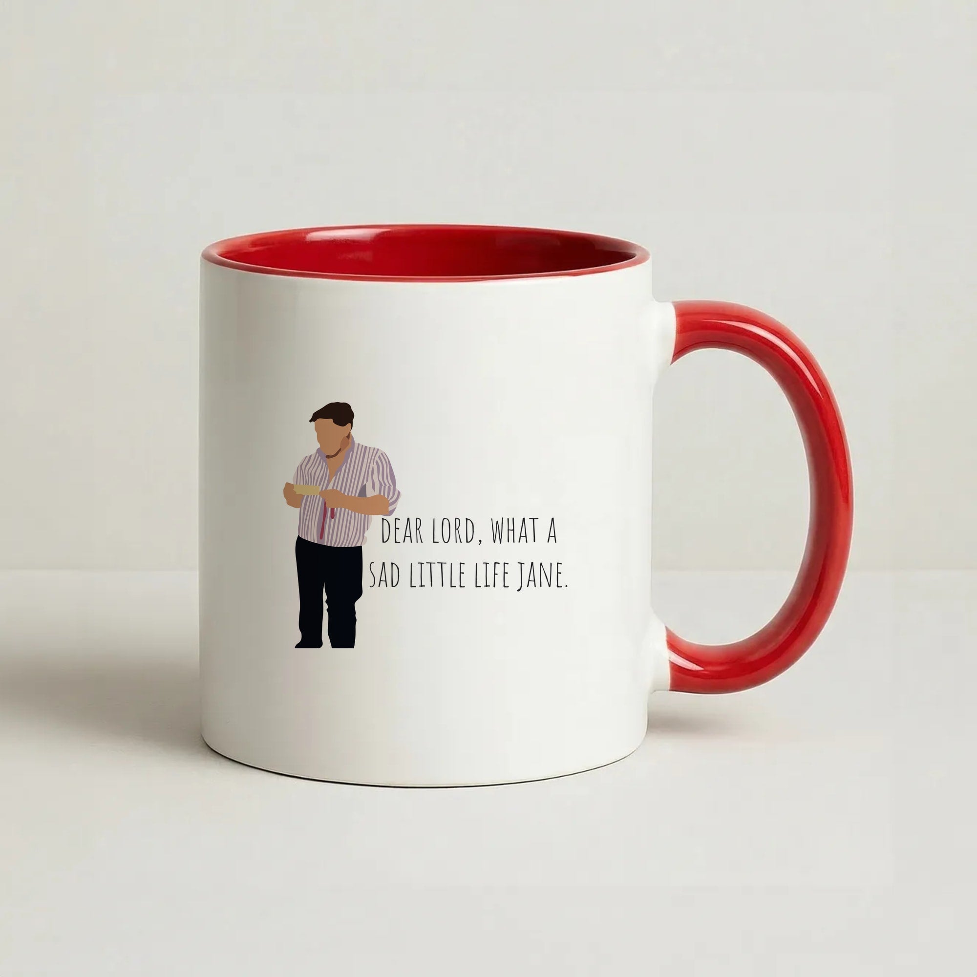 Sad Little Life Jane - British Pop Culture Coffee Red Mug