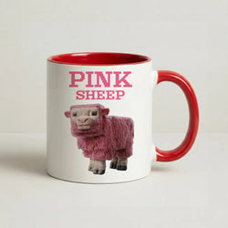 Black Sheep Coffee Red Mug