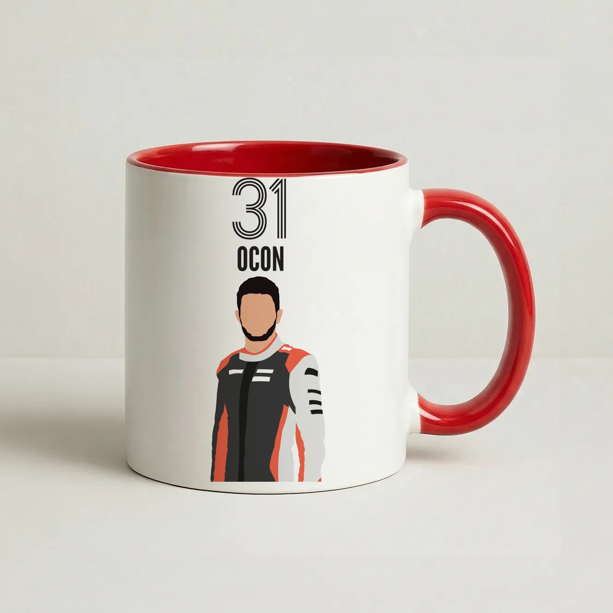 Ocon 2026 Coffee Red Mug