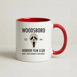 Woodsboro Horror Film Club - Scream Coffee Red Mug
