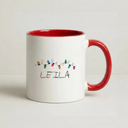 Fairy Lights - Personalised Stranger Mug 6