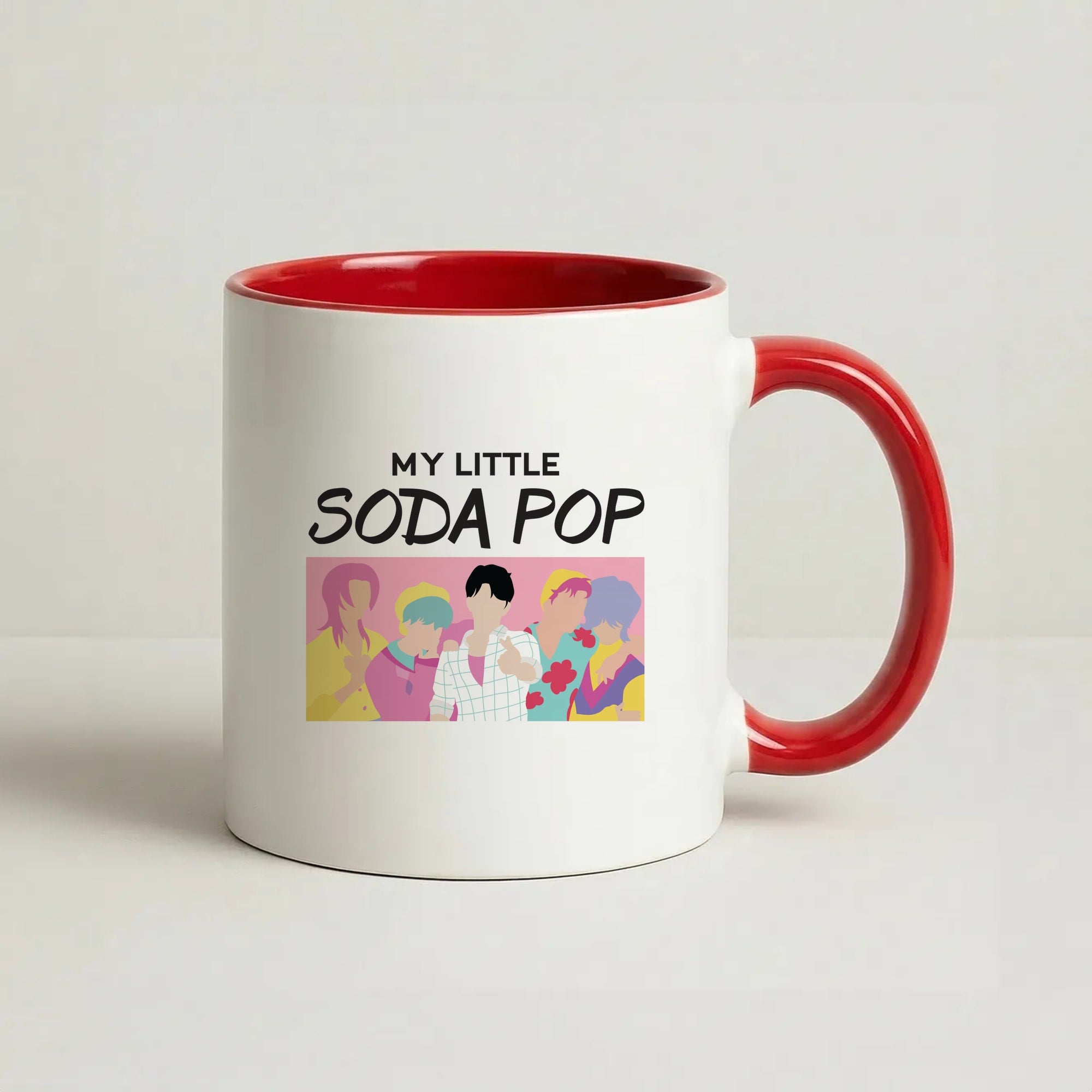 My Little Soda Coffee Red Mug