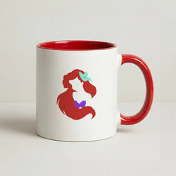Ariel Coffee Red Mug