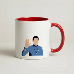 Spock Coffee Red Mug