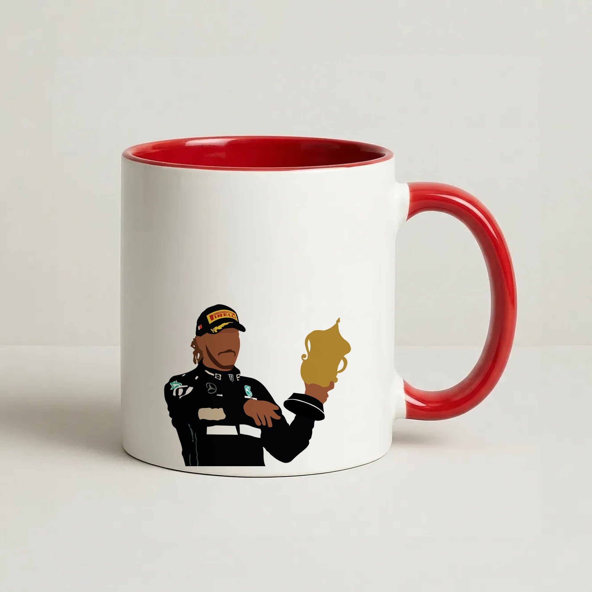 Hamilton - F1 Coffee Red Mug