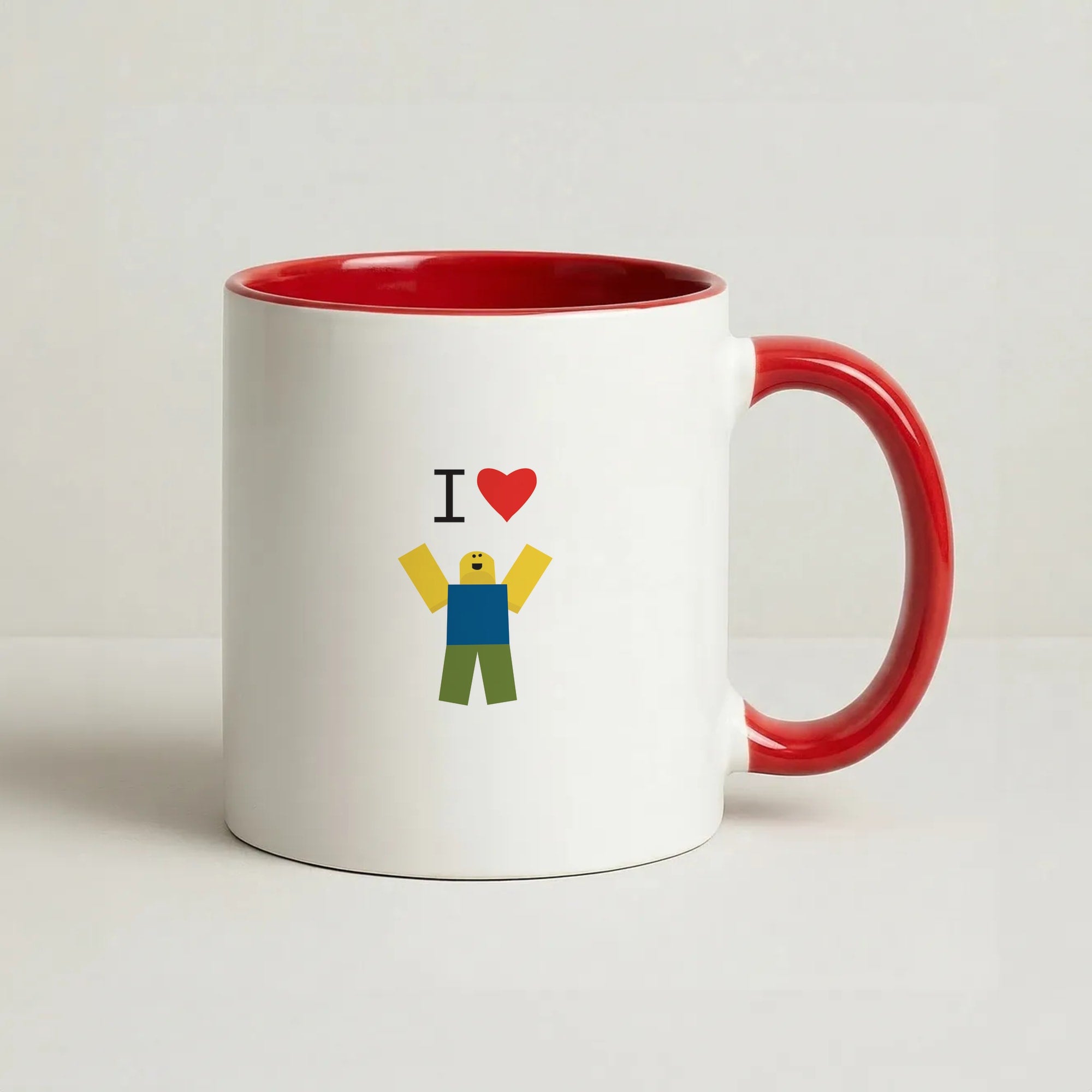 I love Blox Gaming Coffee Red Mug