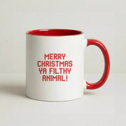 Merry Christmas Ya Filthy Animal Mug 6
