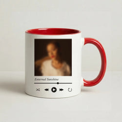 Sunshine Music Player Coffee Red Mug