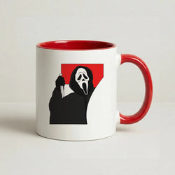 Ghostface 7 Coffee Red Mug