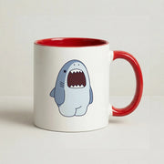Chubby Shouting Shark Mug 6