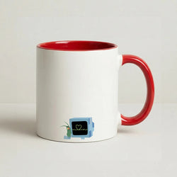 Plankton And Karen Coffee Red Mug