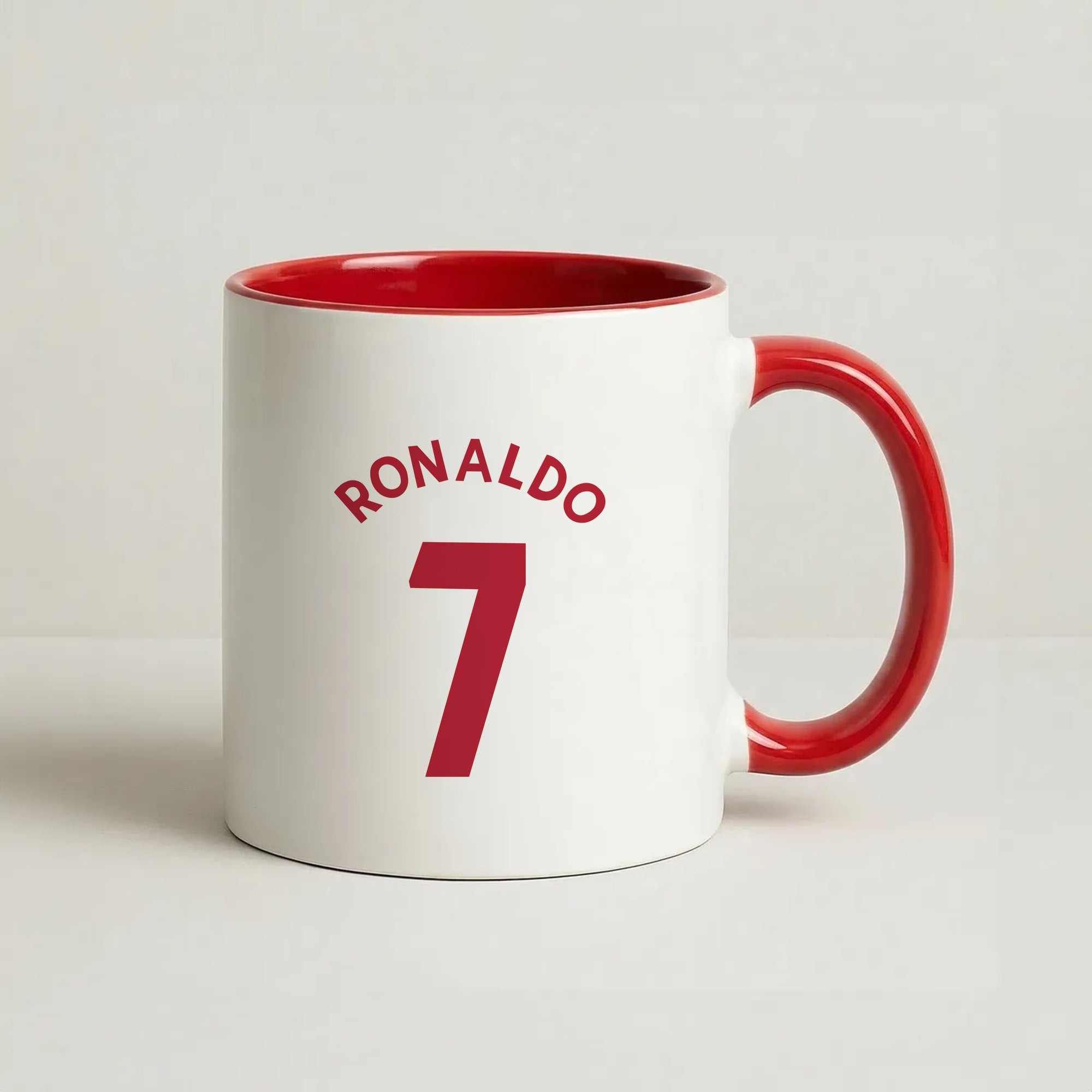 Iconic 7 - Ronaldo Coffee Red Mug