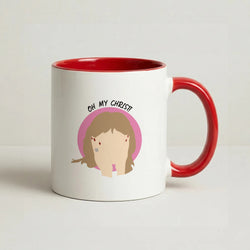 Oh My Christ! Coffee Red Mug