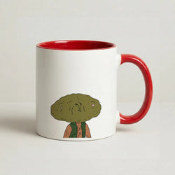 Nugget Man Coffee Red Mug
